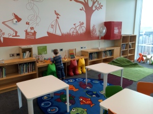 Sitting play reading area