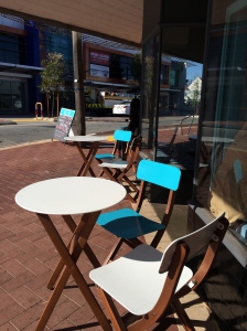 tables outside